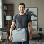 Sacoche Ordinateur Pour Homme Professionnelle 13 à 17 Pouces - Compatible PC & MacBook