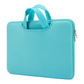 Sacoche PC portable femme executive CosySleeve Pro XL couleur bleu riviera pour transport d'ordinateurs grand format.