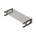 Support écran PC VisionHub noir en verre trempé sur fond blanc