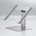Support Ordinateur Portable en Aluminium - Robuste, Réglable en Hauteur et Inclinaison, Ventilation Optimisée