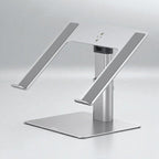 Support Ordinateur Portable en Aluminium - Robuste, Réglable en Hauteur et Inclinaison, Ventilation Optimisée