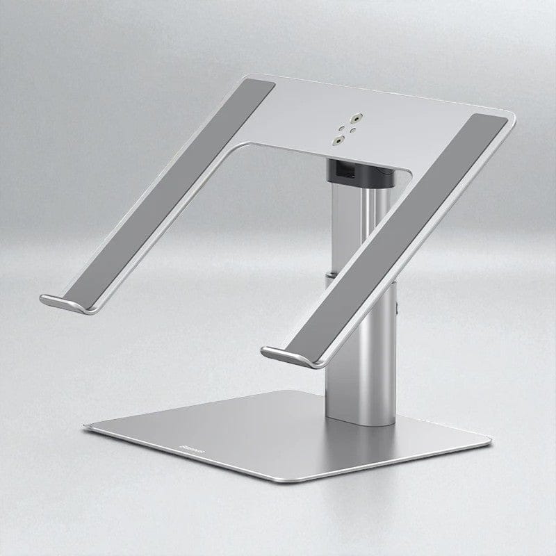 Support Ordinateur Portable en Aluminium - Robuste, Réglable en Hauteur et Inclinaison, Ventilation Optimisée