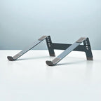 Support Ordinateur Portable en Aluminium – Ultra Stable, Réglable 4 Hauteurs, Ventilation Optimisée (jusqu’à 10 kg)