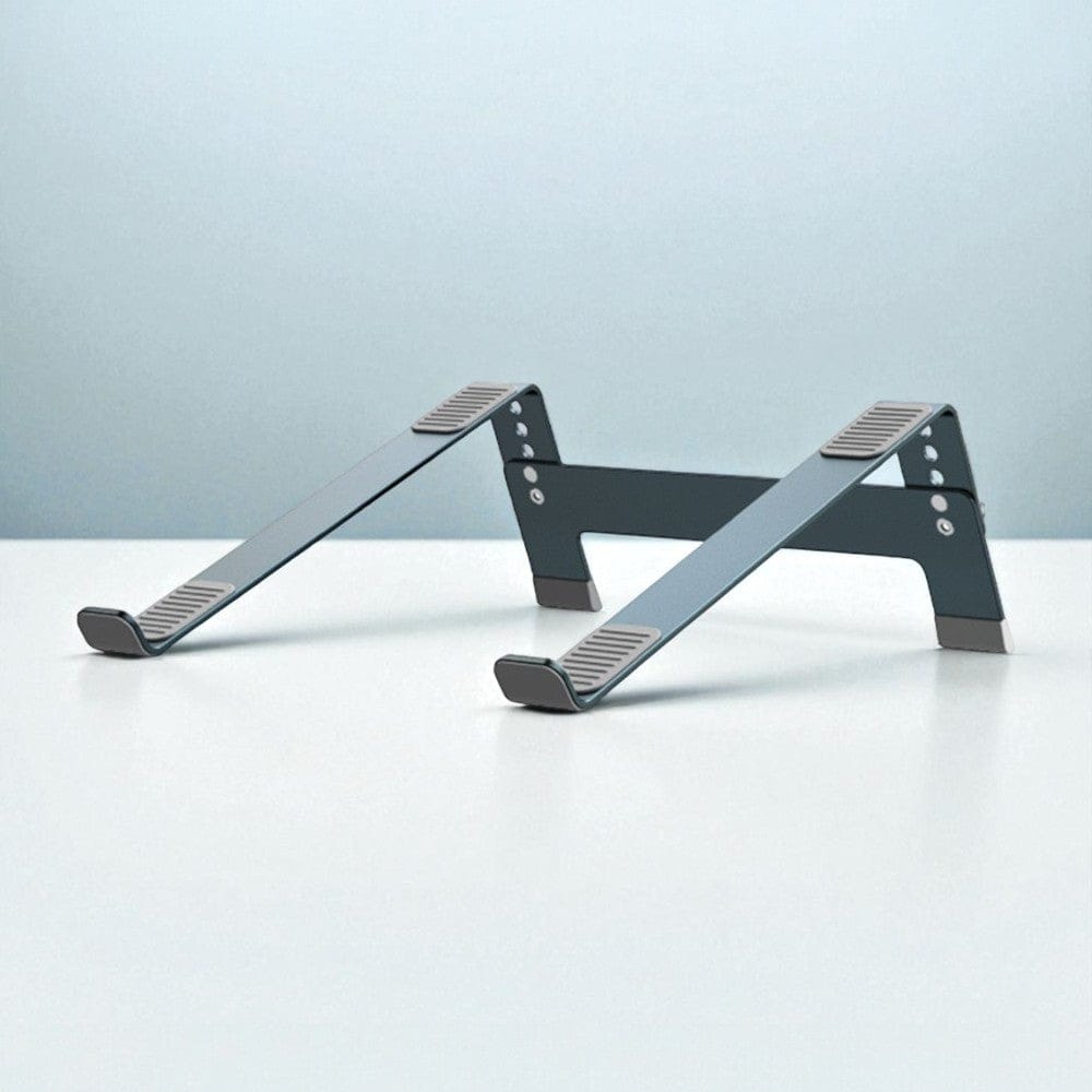 Support Ordinateur Portable en Aluminium – Ultra Stable, Réglable 4 Hauteurs, Ventilation Optimisée (jusqu’à 10 kg)
