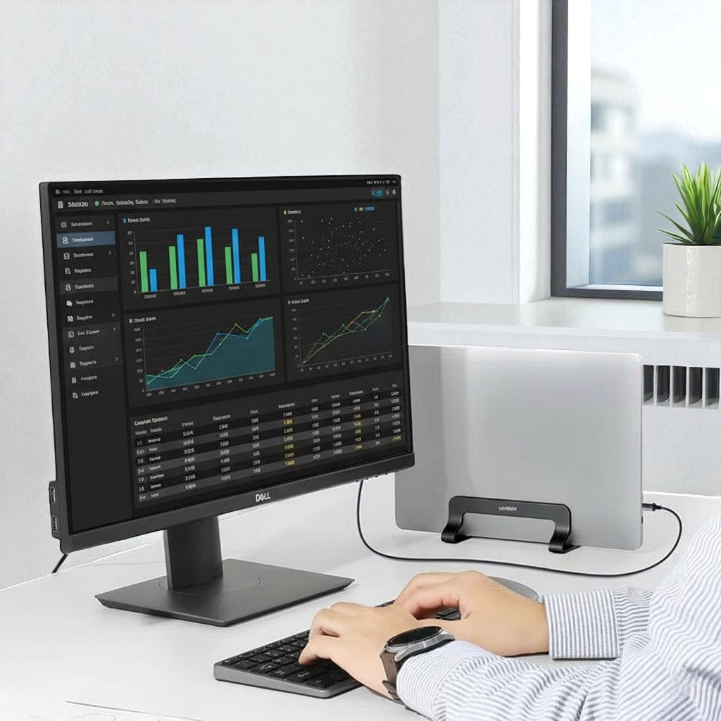 Support Ordinateur Portable Vertical Ajustable 12-26mm