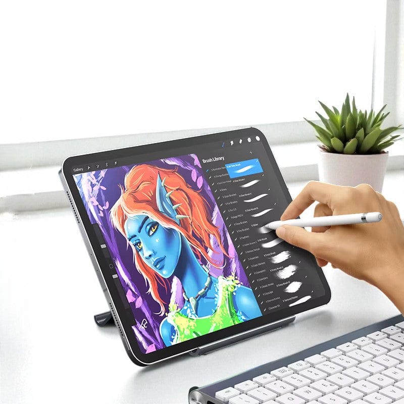 Support Ordinateur Portable Vertical Auto-Ajustable - Dissipation Thermique Optimisée