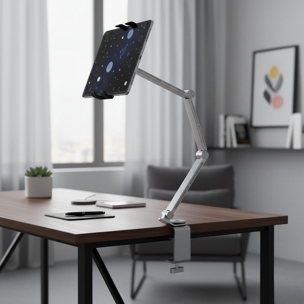 Support pour Tablette Articulé en Aluminium 4,7 à 12,9 Pouces