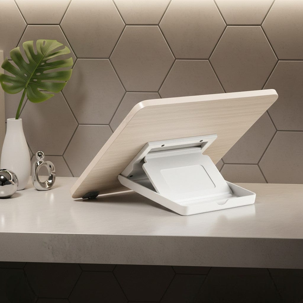 Support Tablette Bambou Ergonomique pour Dessin et Télétravail 12,9 Pouces