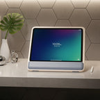 Support Tablette Bambou Ergonomique pour Dessin et Télétravail 12,9 Pouces