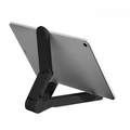 Support pour tablette TabFlex Pro noir, rehausseur ergonomique idéal pour aménager son bureau.