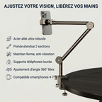 Détail des caractéristiques et avantages du support articulé pour portable ErgoPivot