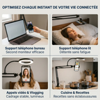 Les 4 cas d'utilisation principaux du support téléphone LuminaFlex