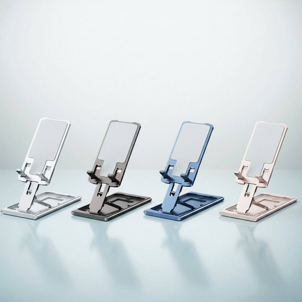 Support Téléphone Pliable Ultra Fin | iPhone & Smartphone – Léger et Compact