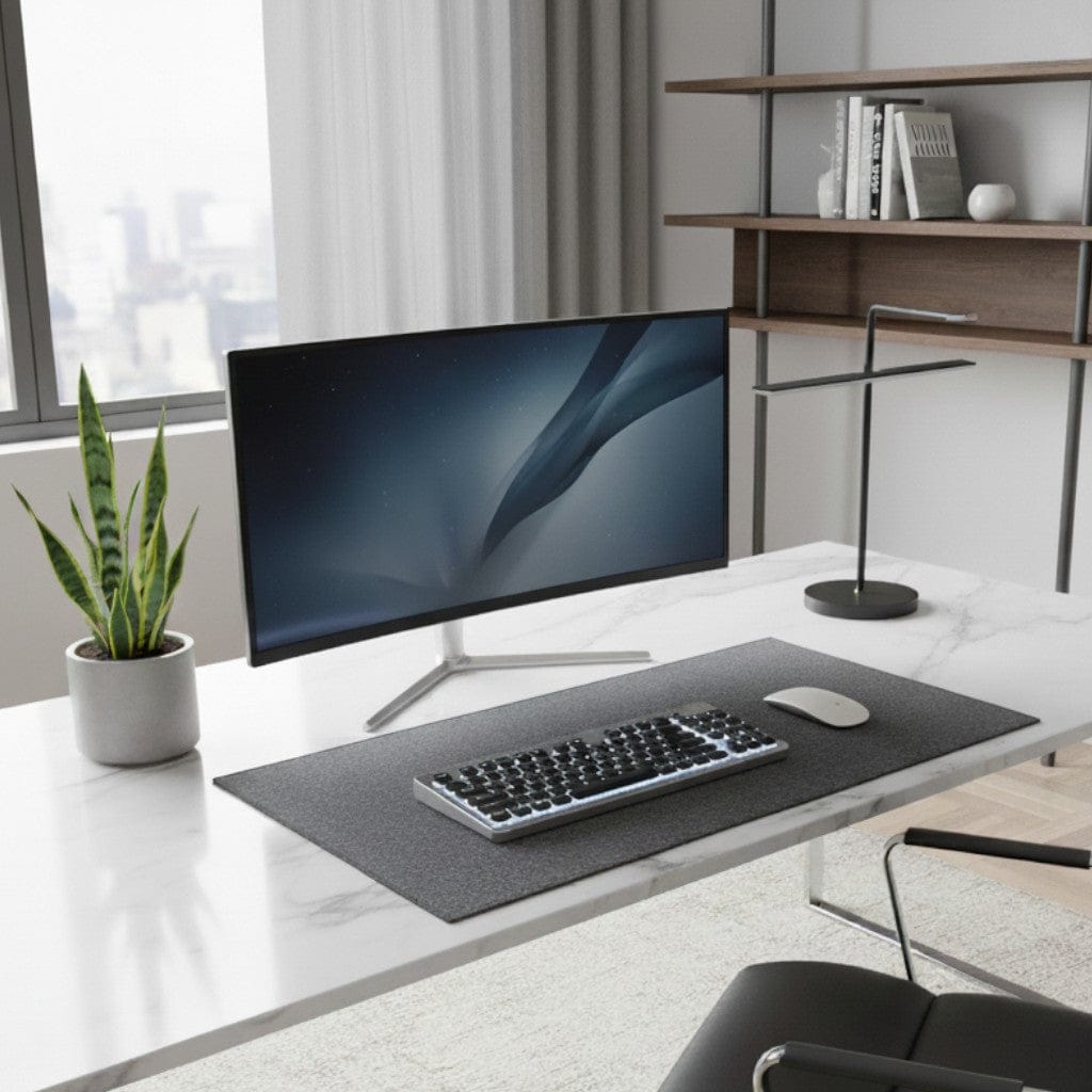 Tapis de Souris XXL en Feutre - Grande Taille Bureau Gamer