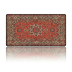 Tapis de souris Sultan Precision - Tissage Persan XXL - Précision & Glisse, isolé sur fond blanc sous un angle de perspective montrant le motif persan détaillé.