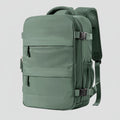 Vert armée Sac à dos ordinateur voyage 40x28x17cm - Bagage cabine multifonction
