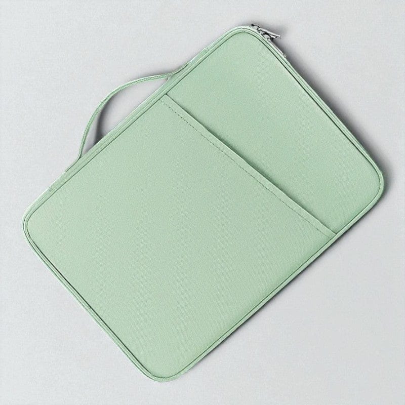 Vert clair / 15-16 pouces (38x27x3cm) Housse Ordinateur Portable Imperméable avec Poignée de Transport - 13 à 16 pouces