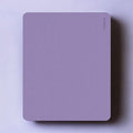 Violet Tapis de Souris en Cuir PU Antidérapant 26x21cm pour Station de Travail